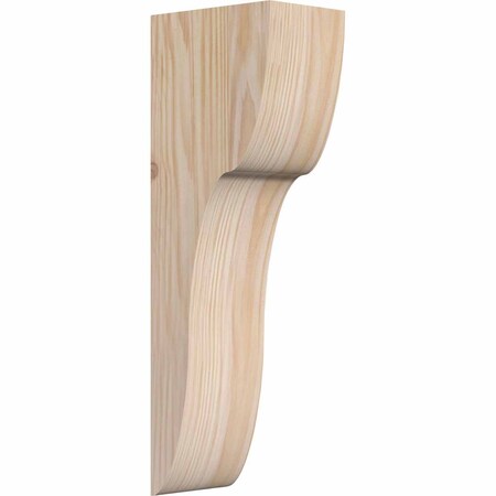 Ekena Millwork Carmel Smooth Corbel, Douglas Fir, 5 1/2"W x 8"D x 24"H COR06X08X24CAR00SDF